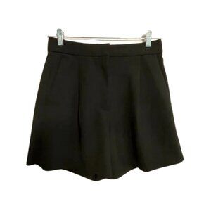 Aritzia Wilfred Ibiza Short High-rise pleated shorts black sz 8